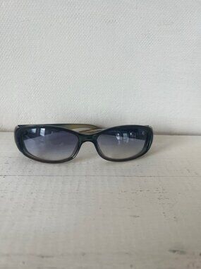 Vintage Gucci GG 2456/S Green Y2K Sunglasses 55-16 Made in Italy